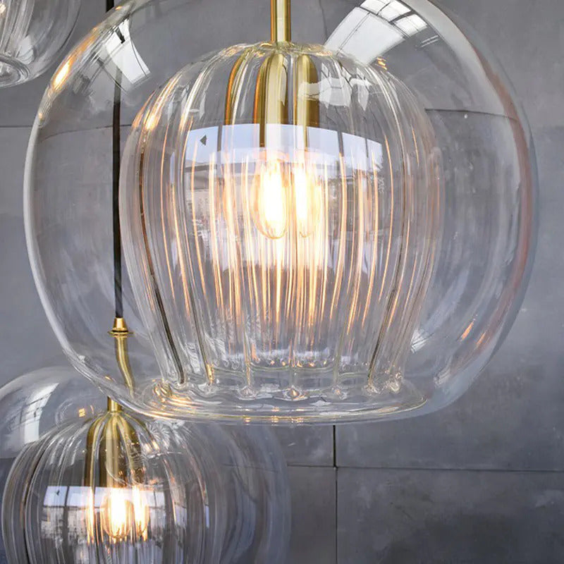 Olivia Pendant Lamp | Modern Minimalist Industrial Glass Lighting