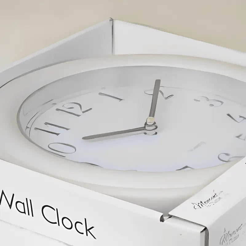 Orivex | Aurelia 25cm Wall Clock for Silent Quartz Timekeeping