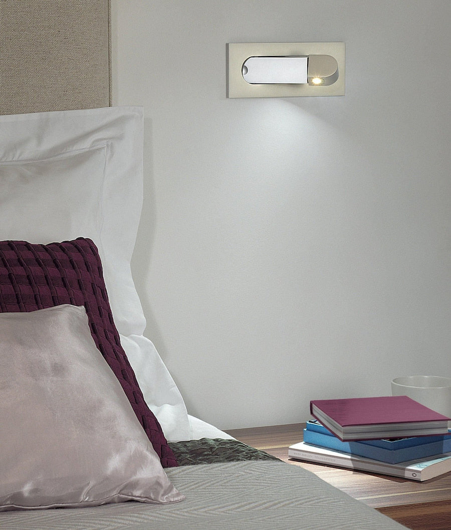 Orlune | Minimalist Recessed Bedside Lamp for Adjustable Lighting 9