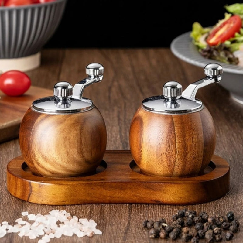 Pulvora | Nordic Salt and Pepper Grinders for Effortless Seasoning