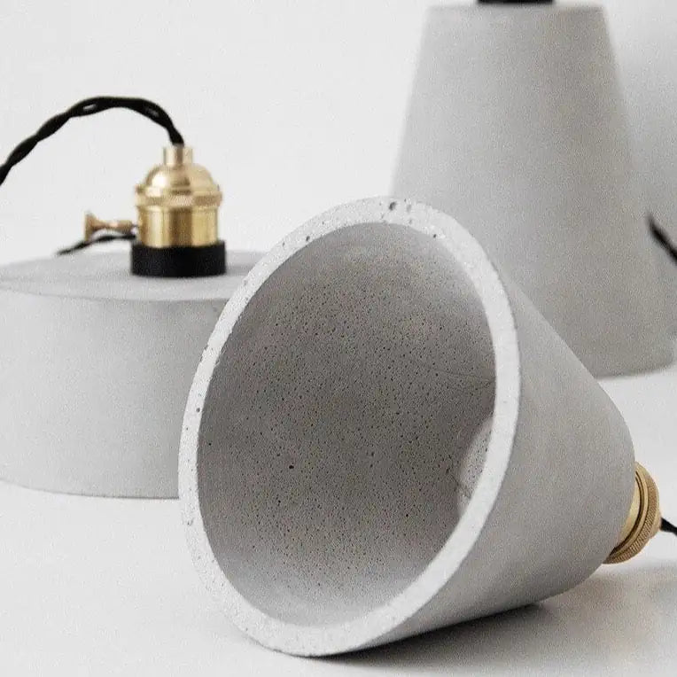 Betona Vintage Style Cemented Pendant Light - Styyler