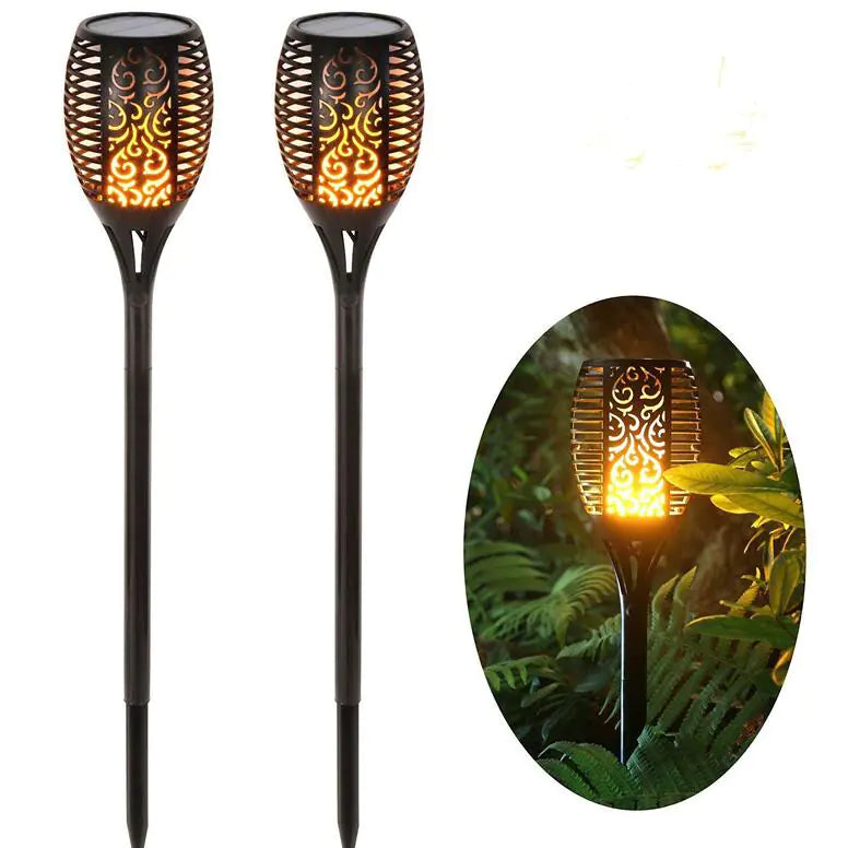 Flamira Solar Flame LED Lantern | Garden & Patio Lighting - Styyler