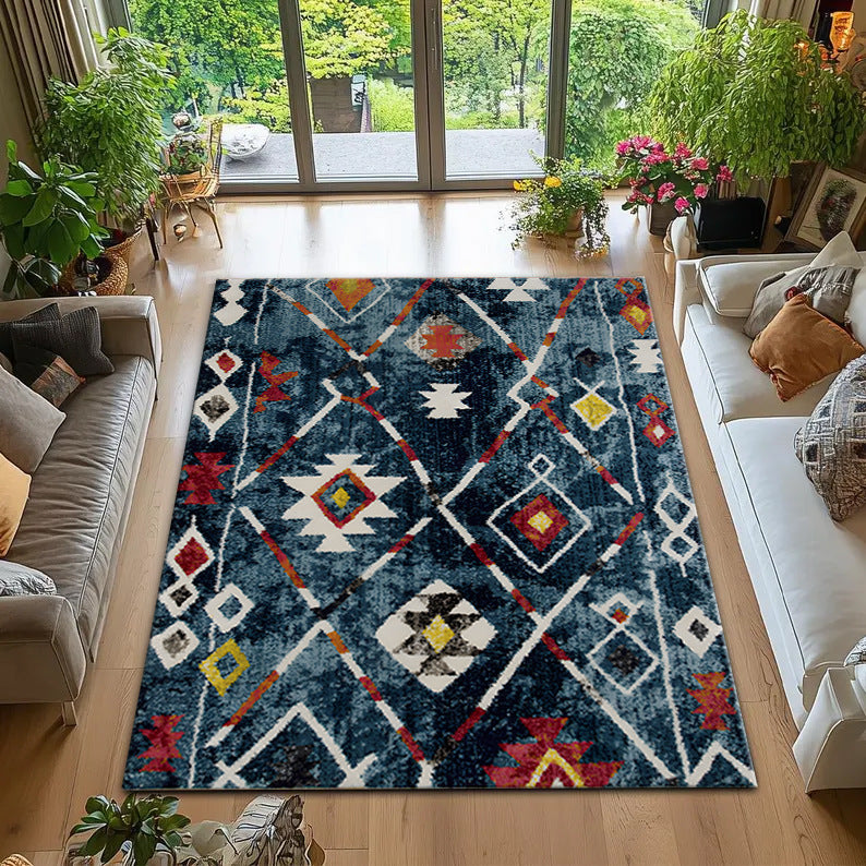 Rabat Rug | Machine Washable | Non Slip | Kilim-Style - Styyler