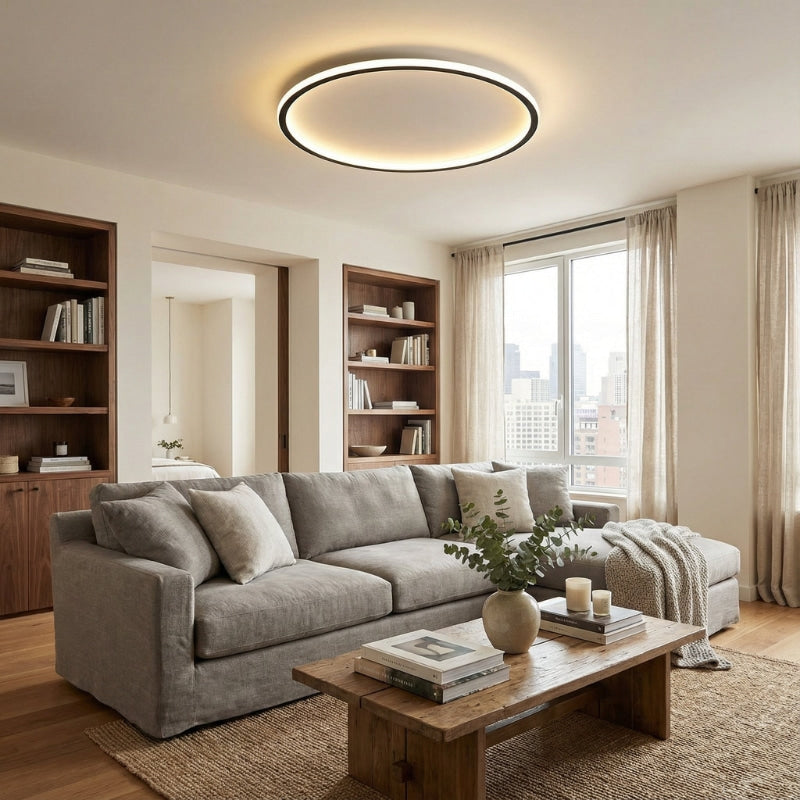 Radiova | Minimalist LED Flush Ceiling Light for Modern Illumination