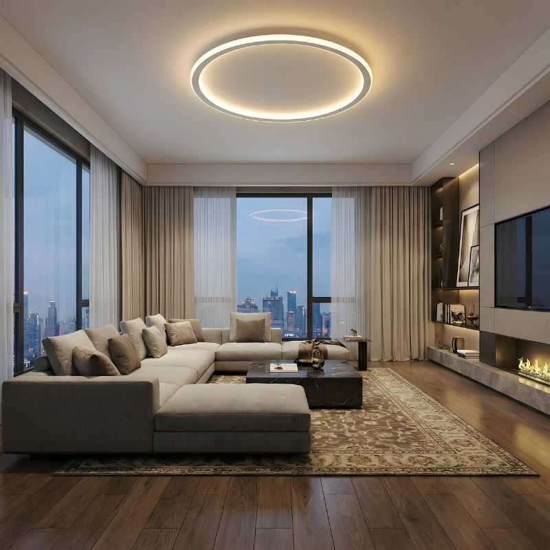Radiova | Minimalist LED Flush Ceiling Light for Modern Illumination
