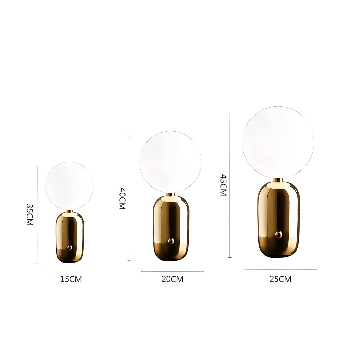 Raisolux | Elegant Modern Metal Table Lamp for Bedroom & Living Room 8