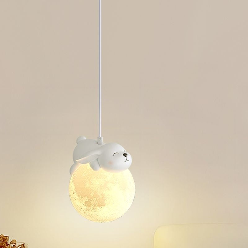 Sleepy Bear Pendant Light | Charming Pendant Lamp for Kids Room