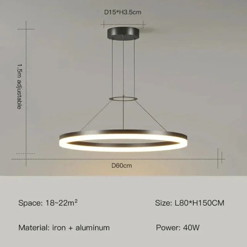 Rivo | Sophisticated Modern Hanging Pendant Light for Kitchen 6