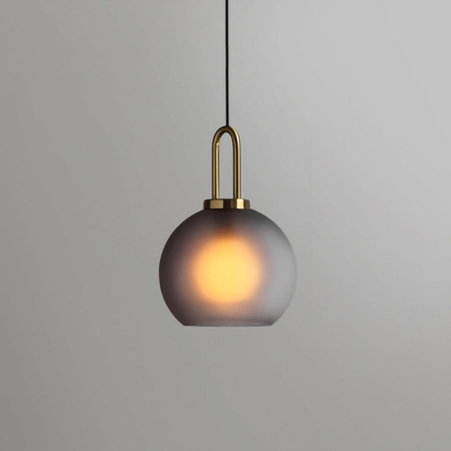 Rivon | Metal Finish Glass Pendant Light for Adjustable Modern Illumination 5