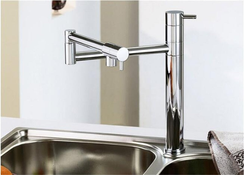 Savera Pot Filler Faucet with Extendable Arm and 360-Degree Swivel 6