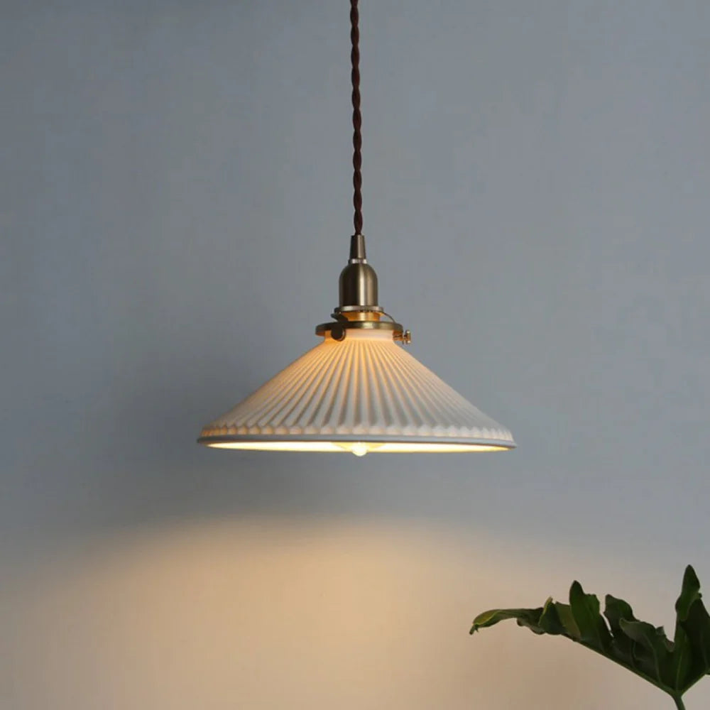Sculpted Black Pendant Lamp, Modern Glass Pendant Lighting for Kitchen and Dining, 12-Inch Elegant Design with Warm Ambient Light 3