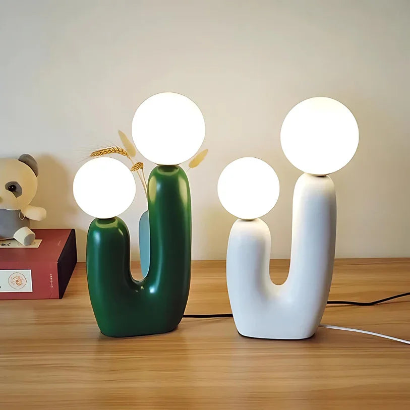 SereneGlow | Elegant Minimalist LED Table Lamp for Bedroom and Desk 1