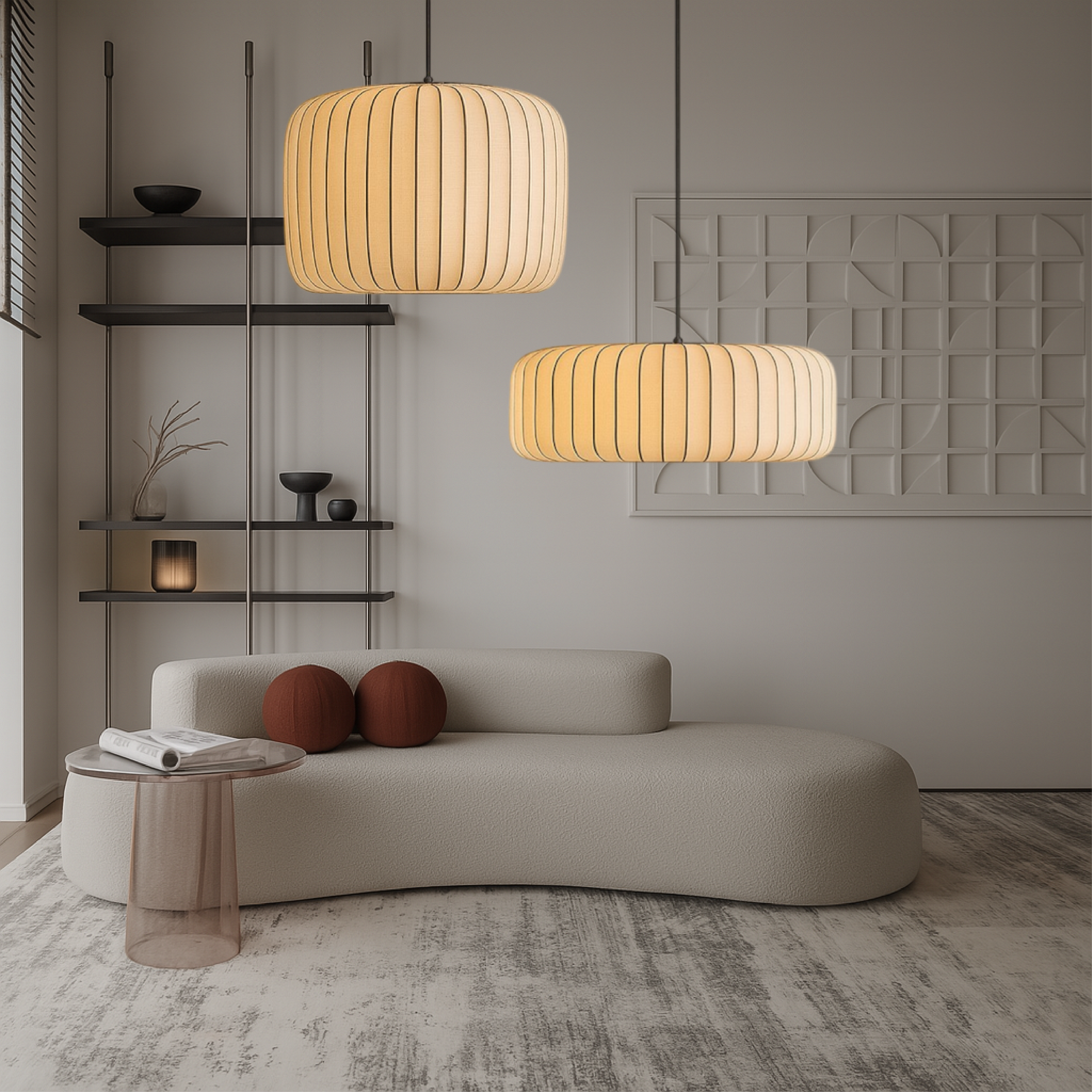 SilkAura | Elegant Contemporary Kitchen Pendant Lighting Fixture 2