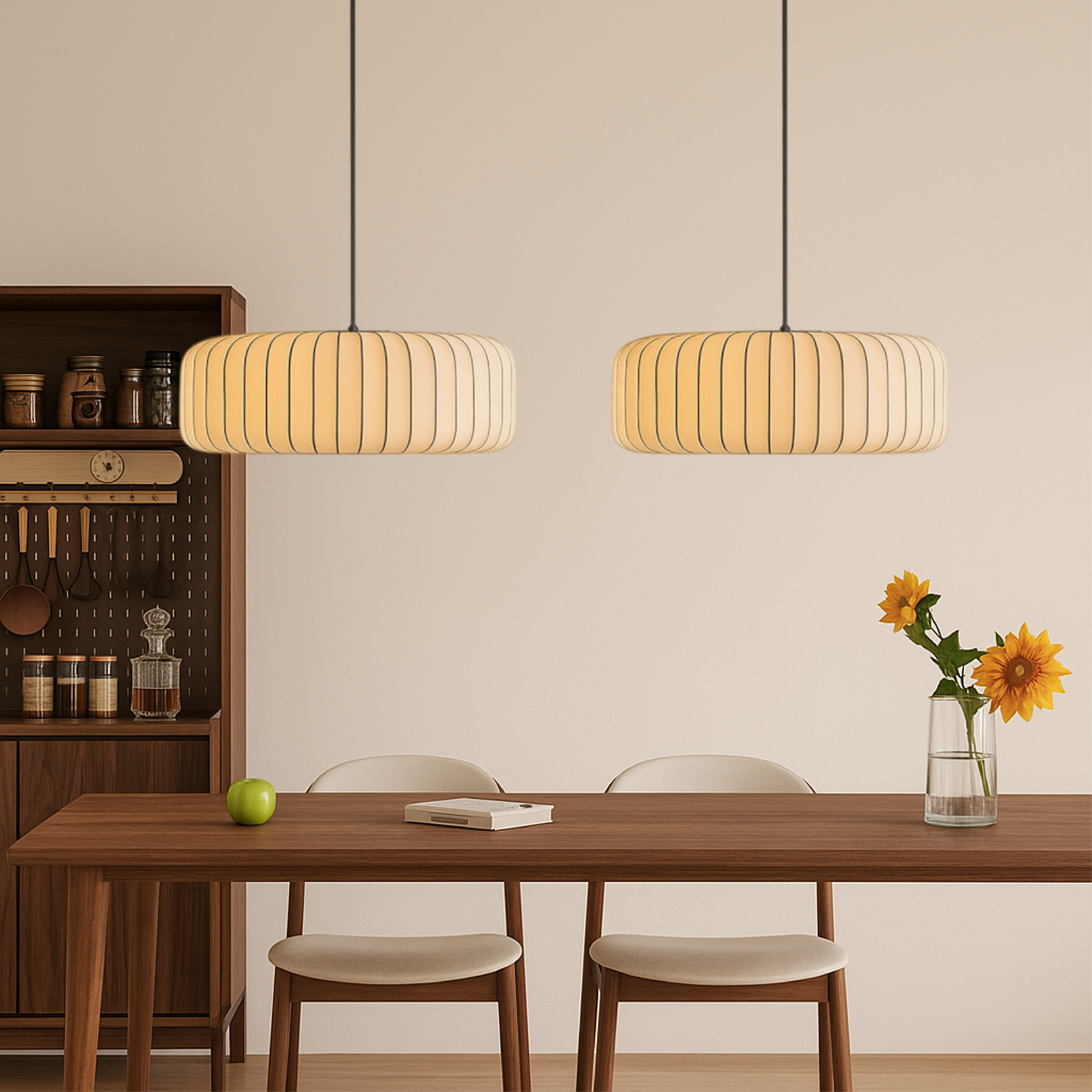 SilkAura | Elegant Contemporary Kitchen Pendant Lighting Fixture 4