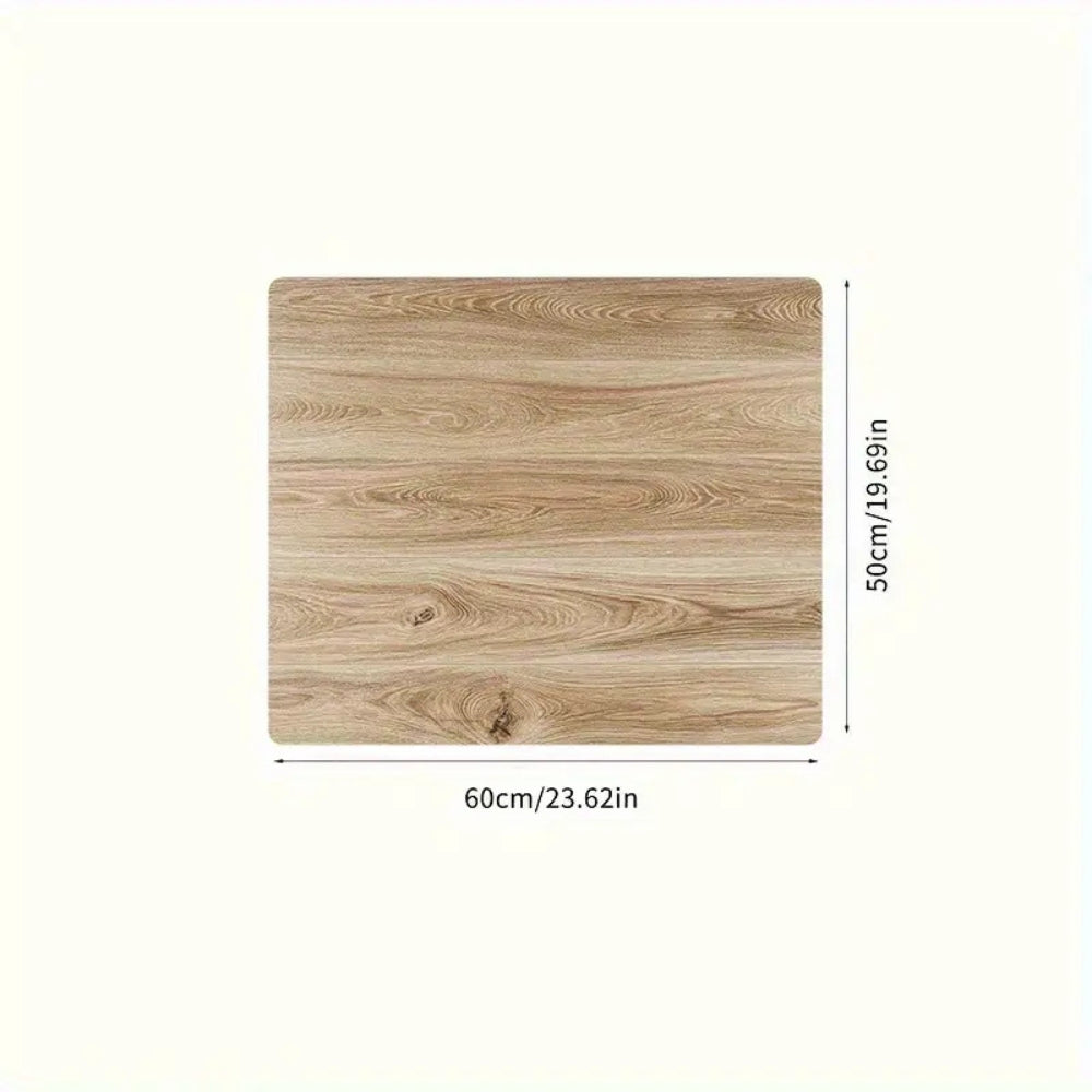 Snugra | Stylish Wood Grain Appliance Mat for Non-Slip Surface Protection 3