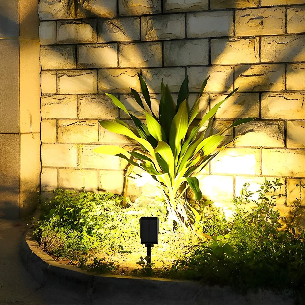 Solar LED Landscape Spotlights - Adjustable Outdoor Lighting with RGB and Warm White Options, Waterproof Design for Gardens and Pathways 0