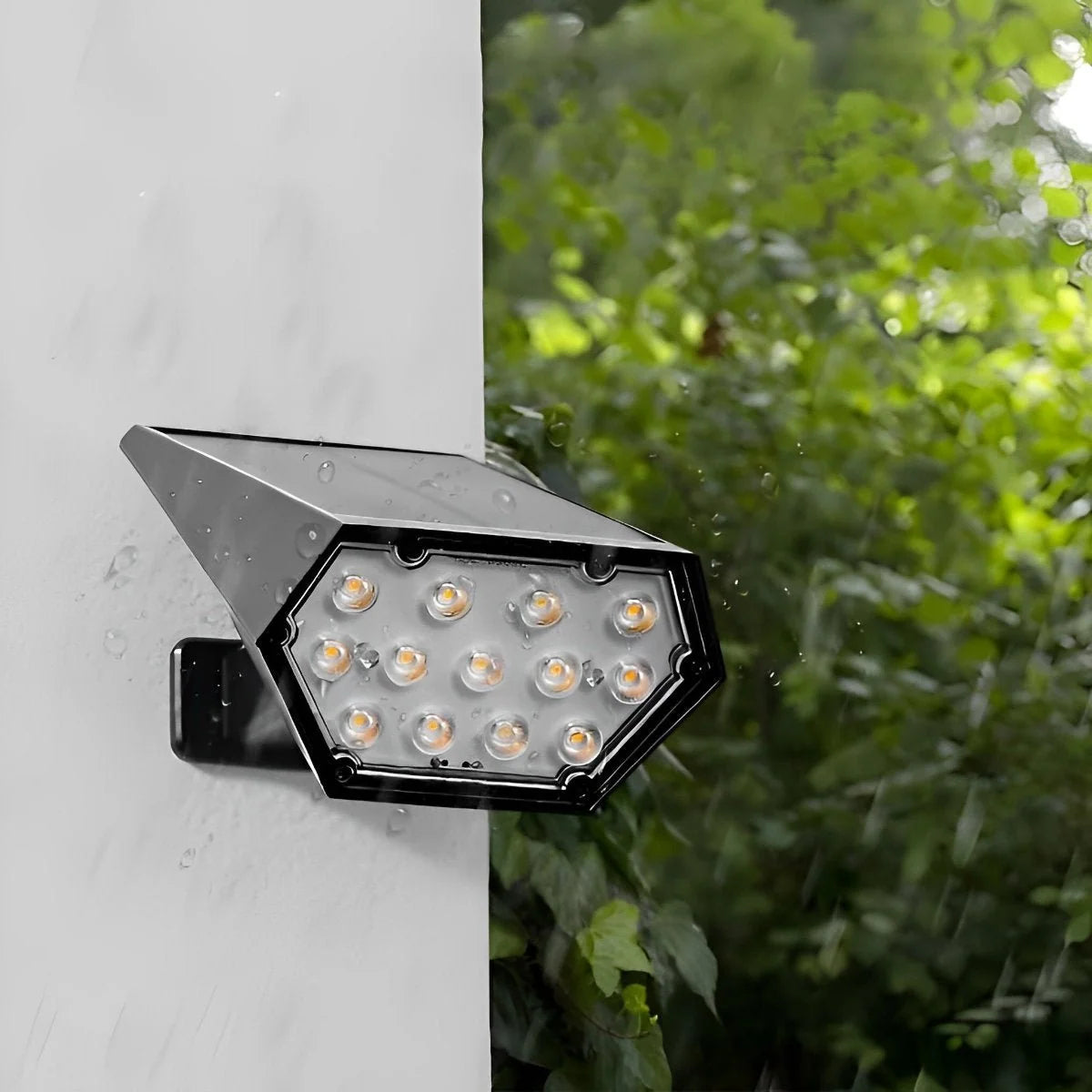 Solar LED Landscape Spotlights - Adjustable Outdoor Lighting with RGB and Warm White Options, Waterproof Design for Gardens and Pathways 7
