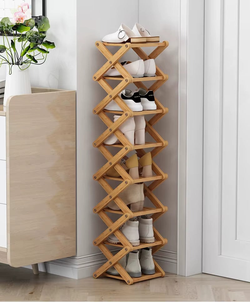 Solena | Eco-Friendly Bamboo Shoe Rack for Space-Saving Storage 1