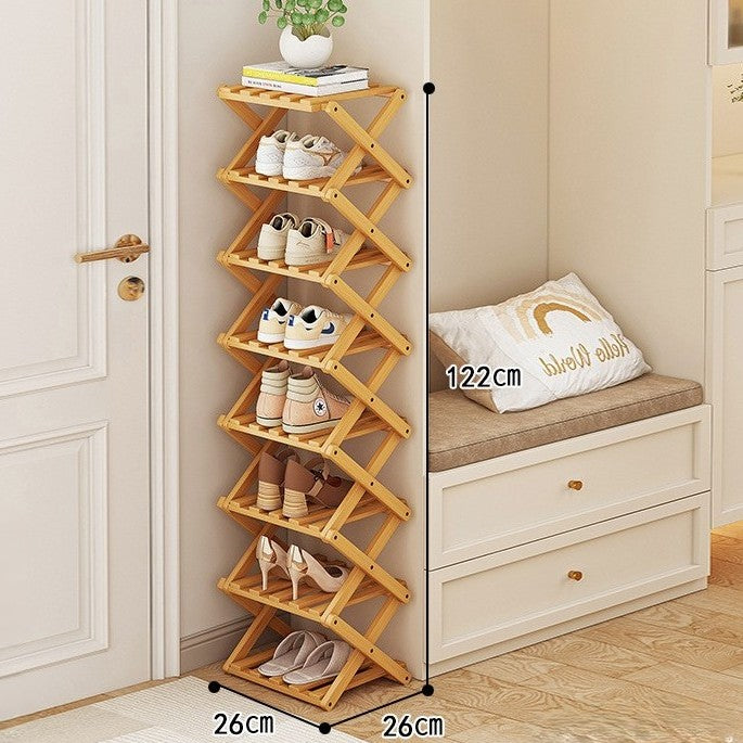 Solena | Eco-Friendly Bamboo Shoe Rack for Space-Saving Storage 10