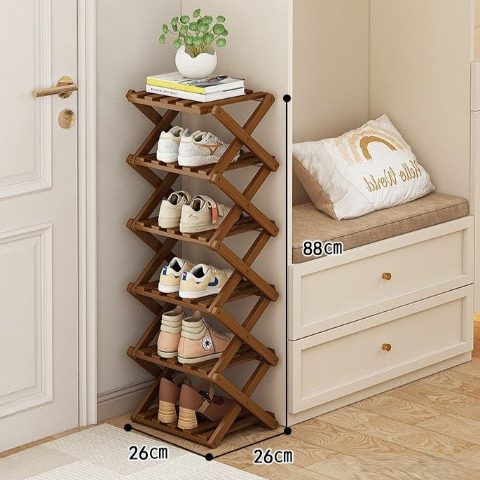 Solena | Eco-Friendly Bamboo Shoe Rack for Space-Saving Storage 11
