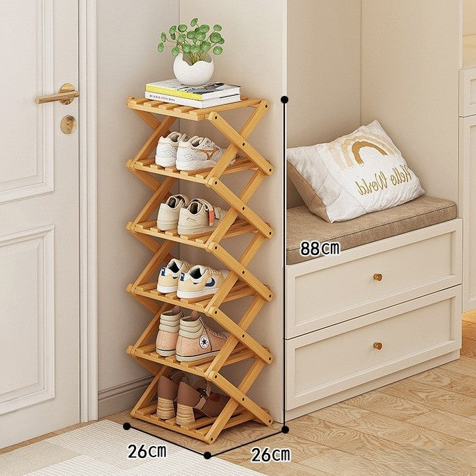 Solena | Eco-Friendly Bamboo Shoe Rack for Space-Saving Storage 14