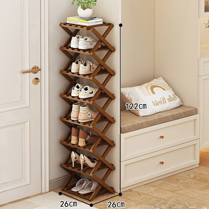 Solena | Eco-Friendly Bamboo Shoe Rack for Space-Saving Storage 16