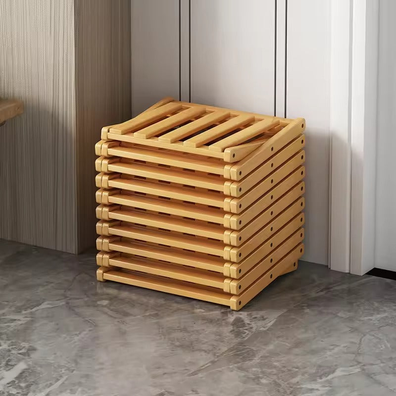 Solena | Eco-Friendly Bamboo Shoe Rack for Space-Saving Storage 4