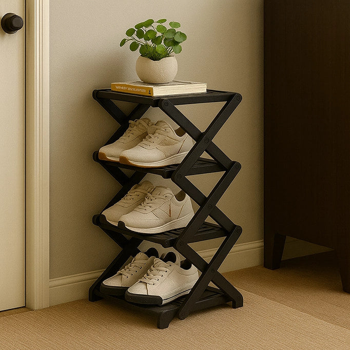 Solena Eco-Friendly Bamboo Shoe Rack for Space-Saving Storage 6