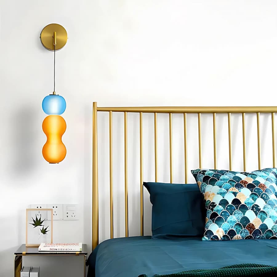 Solnira | Elegant Minimalist Indoor Wall Light Sconce with Warm LED 2