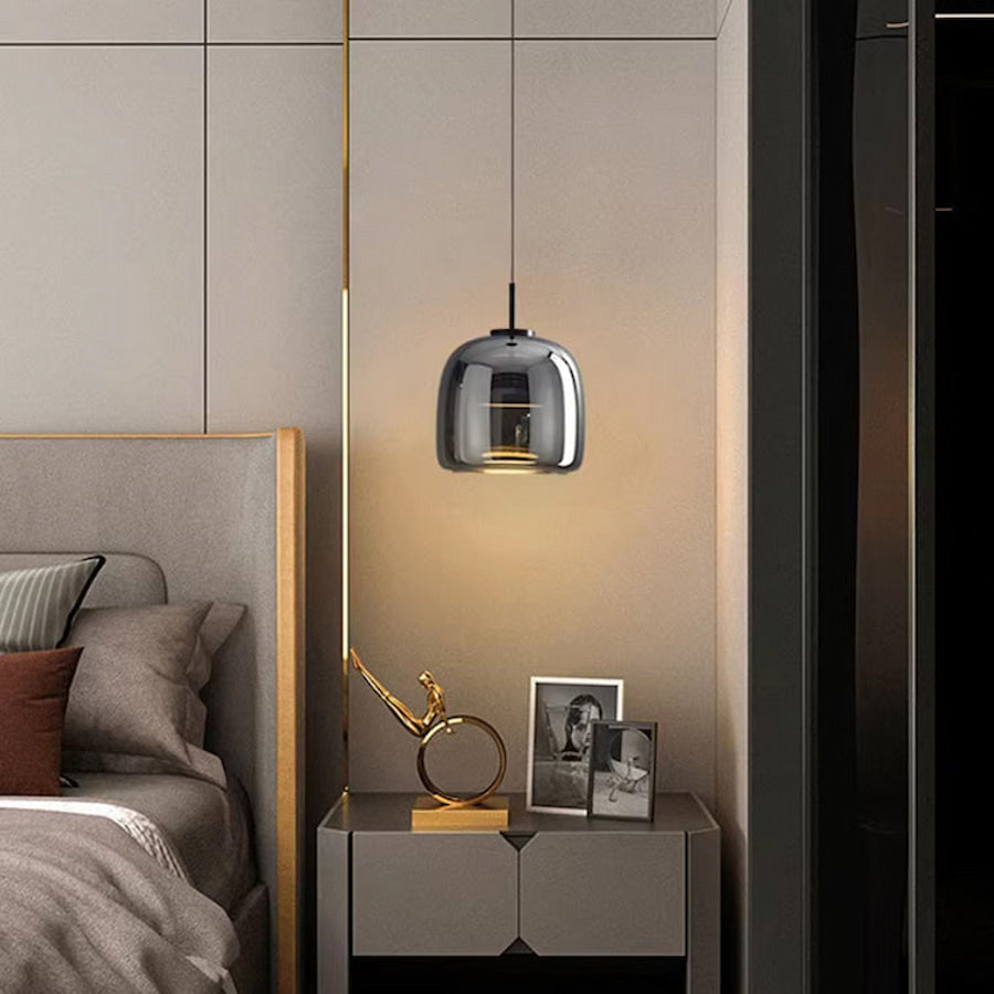 Sorella | Ember Smoked Glass Pendant Light for Kitchen Island Glow 4