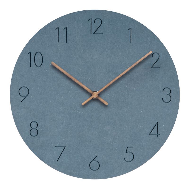 Sorevian | Modern Minimalist Silent Wall Clock with Copper Accents 0