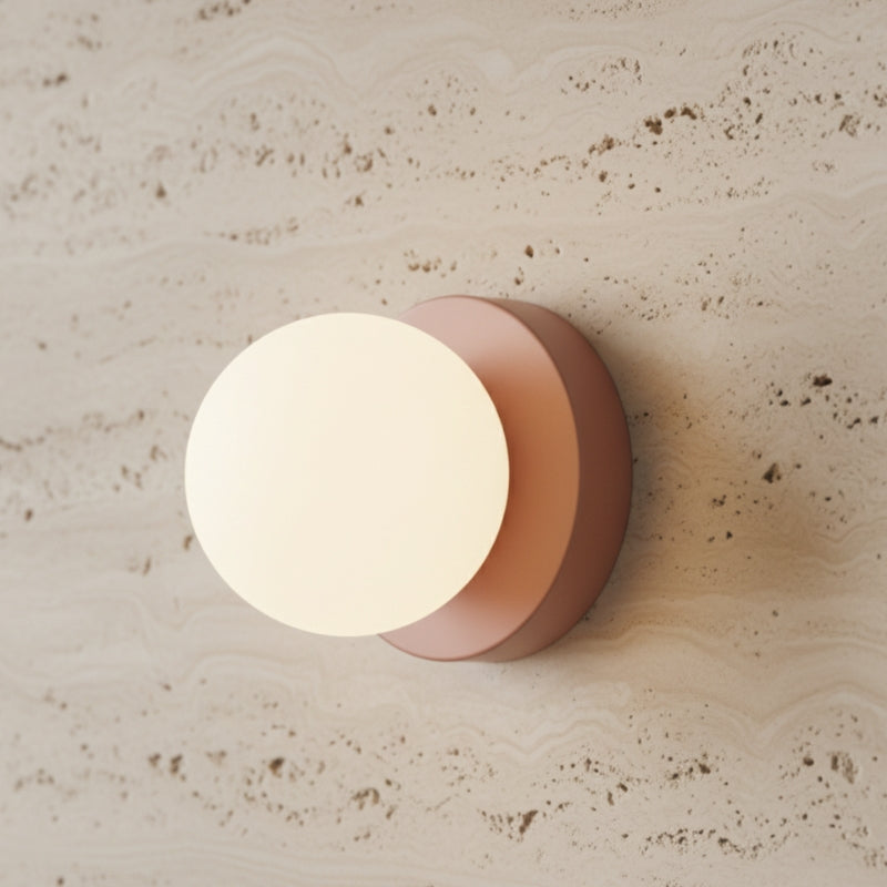 Tavira | Nordic Frosted Glass Wall & Ceiling Light for Modern Ambient Lighting