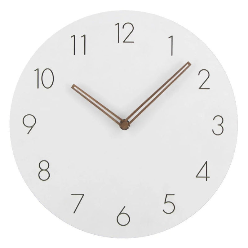 Timelis | Modern Wooden Wall Clock for Quiet Timekeeping