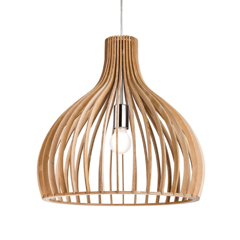 Zenorae | Nari Wooden Pendant Light for Nordic Modern Interiors