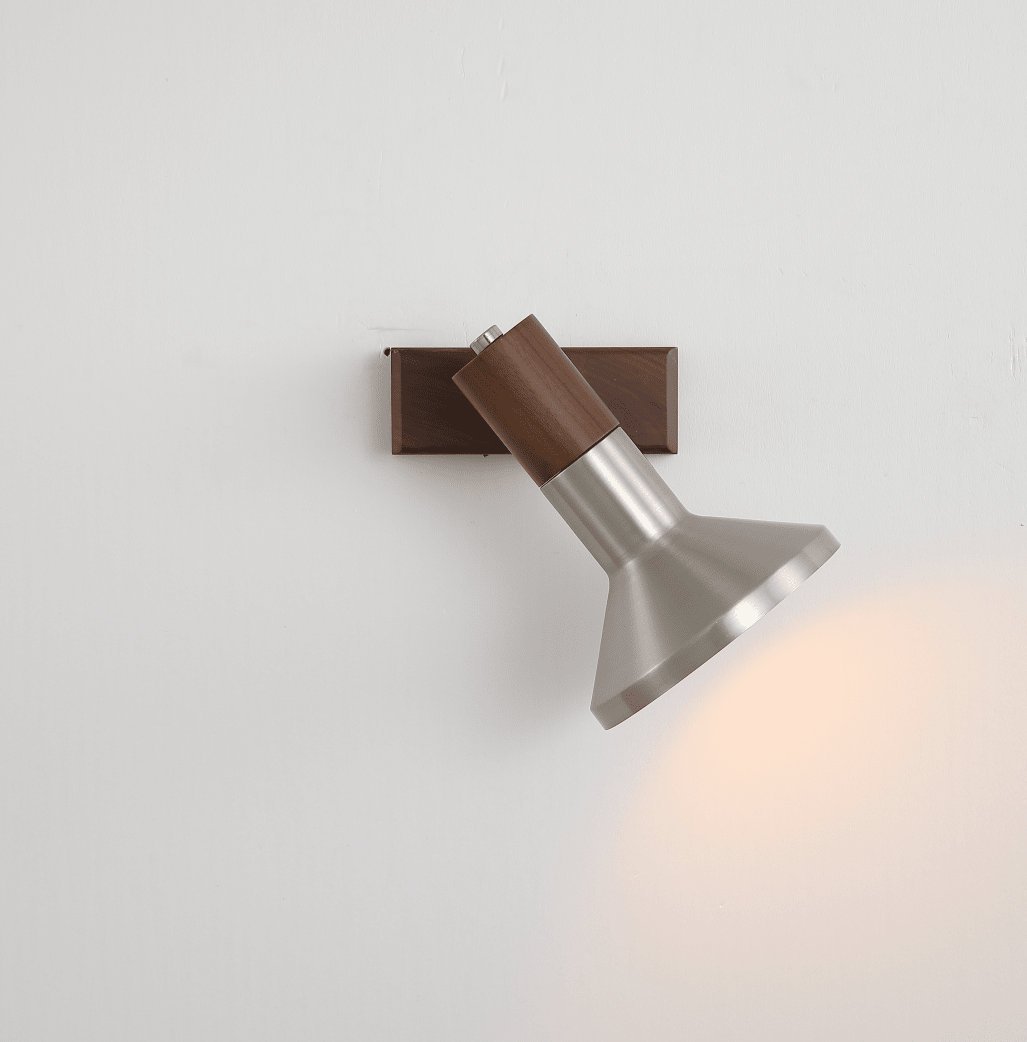 Vakkerwood | Stylish Adjustable Metal Wall Sconce Light for Modern Interiors 0