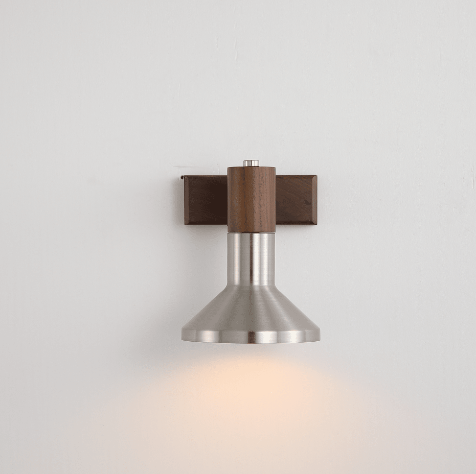 Vakkerwood | Stylish Adjustable Metal Wall Sconce Light for Modern Interiors 4