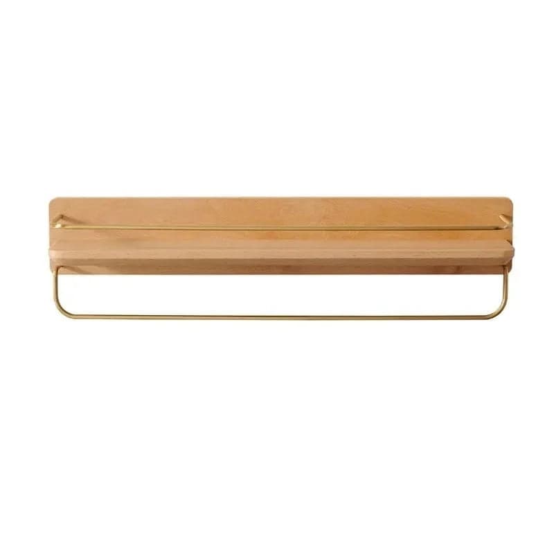 Velora | Bamboo Wall Coat Rack for Space-Saving Organisation 12
