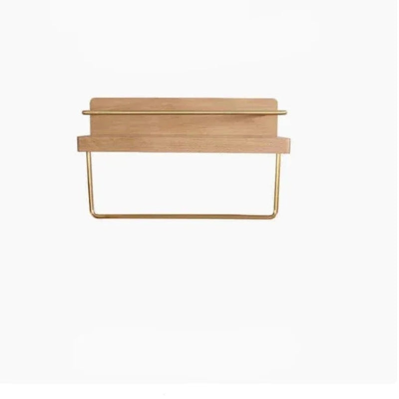 Velora | Bamboo Wall Coat Rack for Space-Saving Organisation 3
