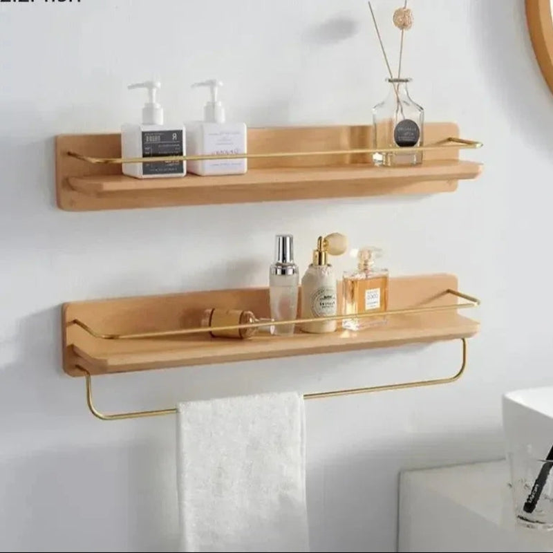 Velora | Bamboo Wall Coat Rack for Space-Saving Organisation 5