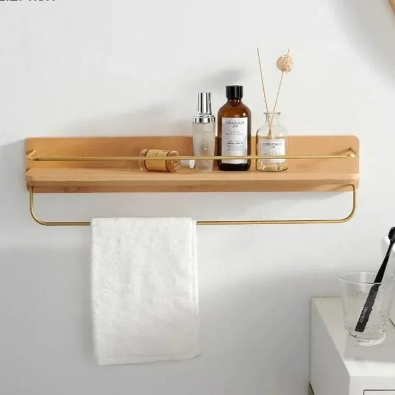 Velora | Bamboo Wall Coat Rack for Space-Saving Organisation 6