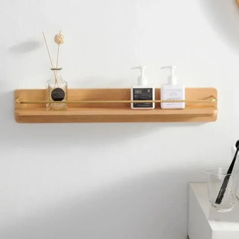 Velora | Bamboo Wall Coat Rack for Space-Saving Organisation 8