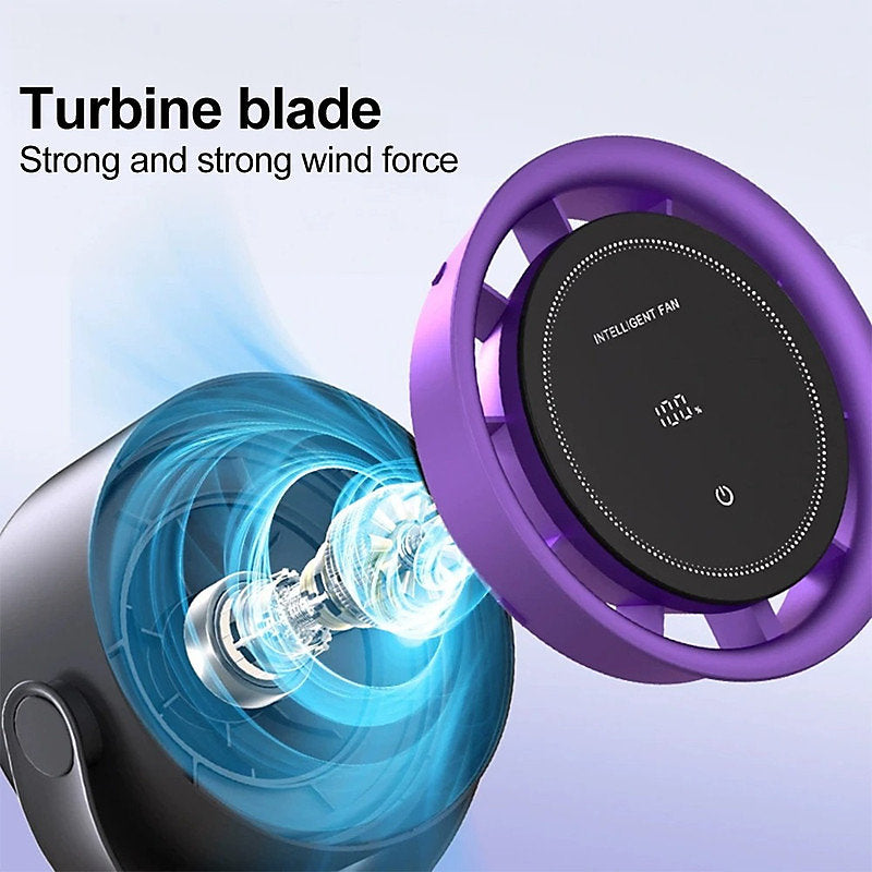 Viento | Stylish and Compact Portable Desk Fan | USB Rechargeable and Ultra Quiet