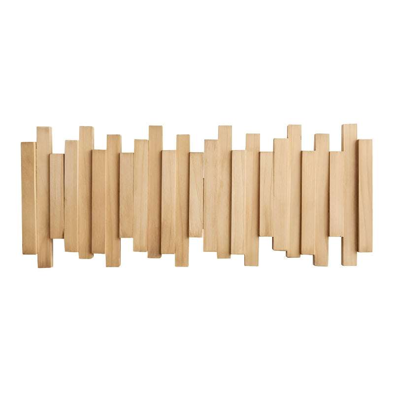 Virel | Elegant Wooden Wall Coat Rack for Space-Saving Storage 1
