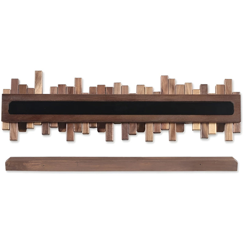 Virel | Elegant Wooden Wall Coat Rack for Space-Saving Storage 6