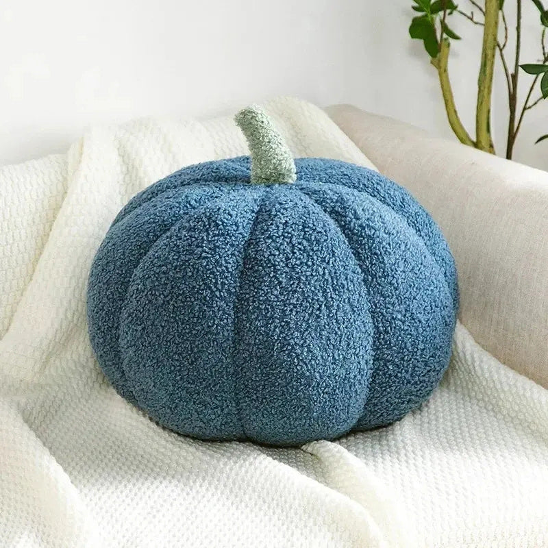 Virella | Pumpkin Plush Cushion for Cosy Sofa Décor