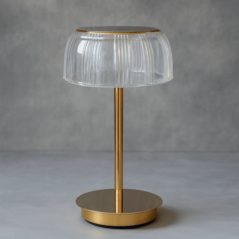 Virelo | Cordless Glass Table Lamp for Adjustable Ambient Lighting