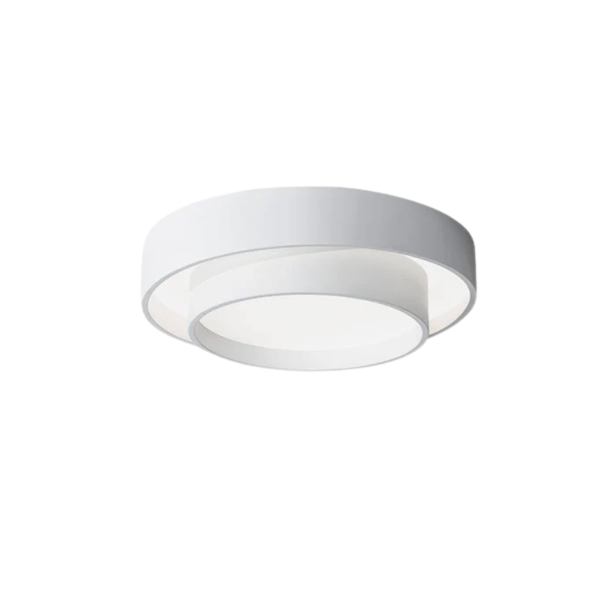 Virelora | Modern Dimmable LED Flush Mount Ceiling Light Fixture  9