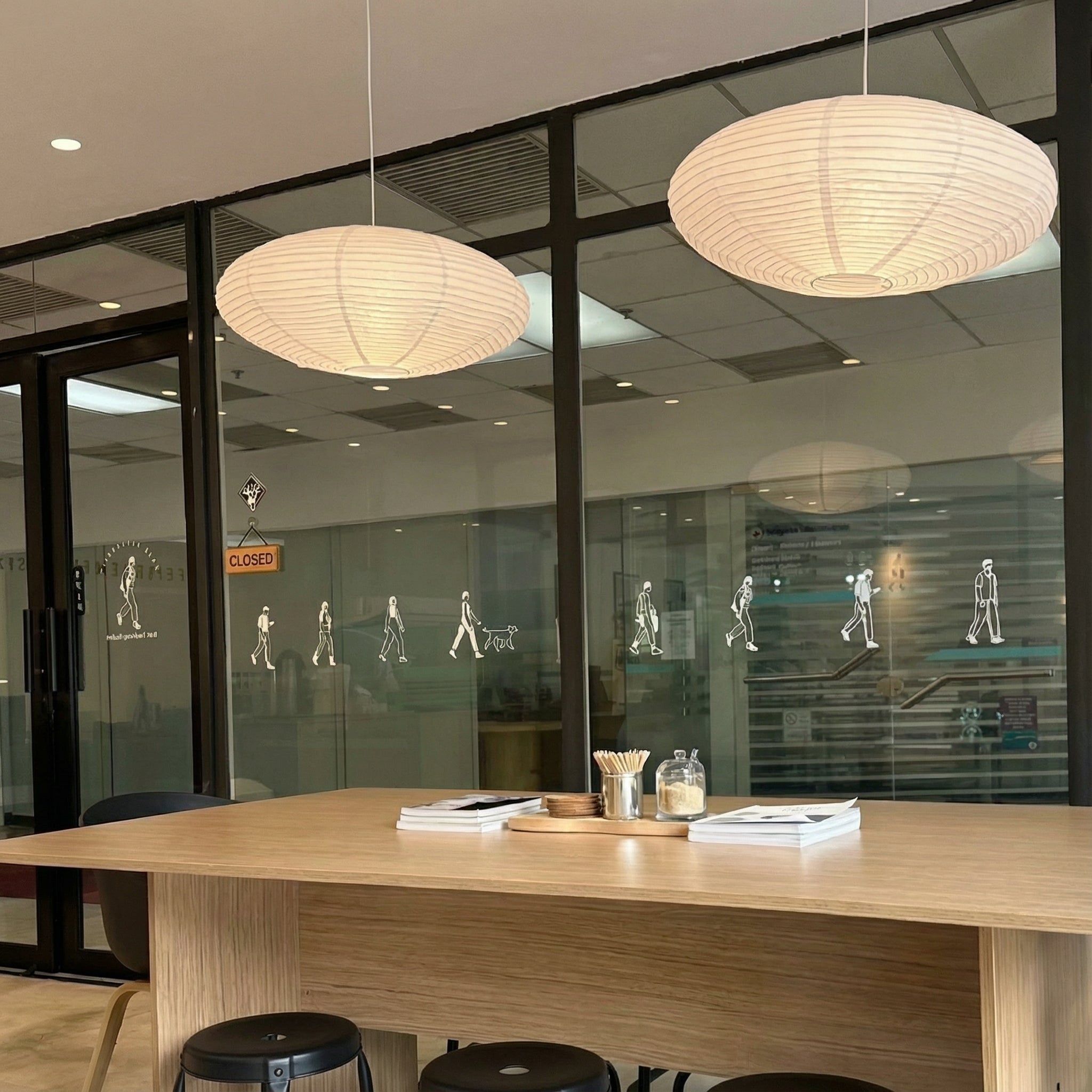 WabiLight | Elegant Minimalist Paper Kitchen Pendant Lighting Fixture 2