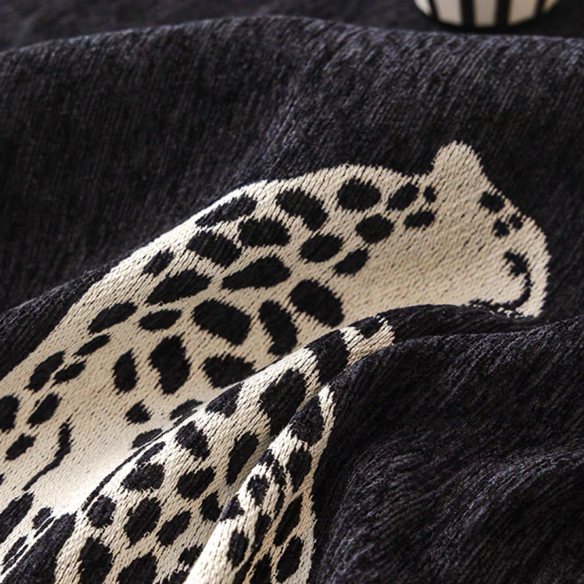 Wild Elegance Leopard Print Sofa Cover | Soft Durable Fabric Slipcover | Machine Washable - Styyler