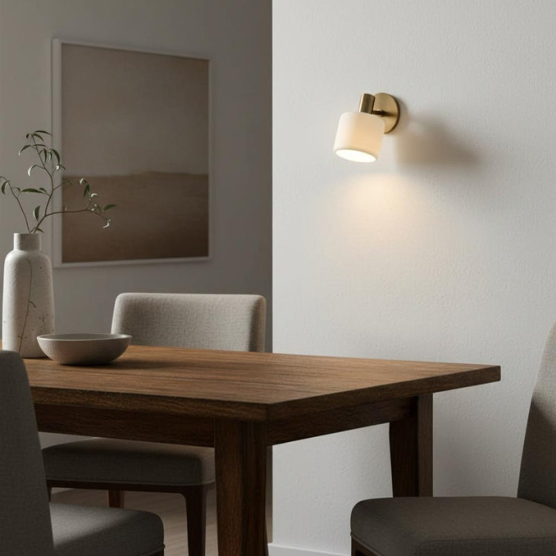Zenlora | Ceramic Wall Sconce for Contemporary Interiors